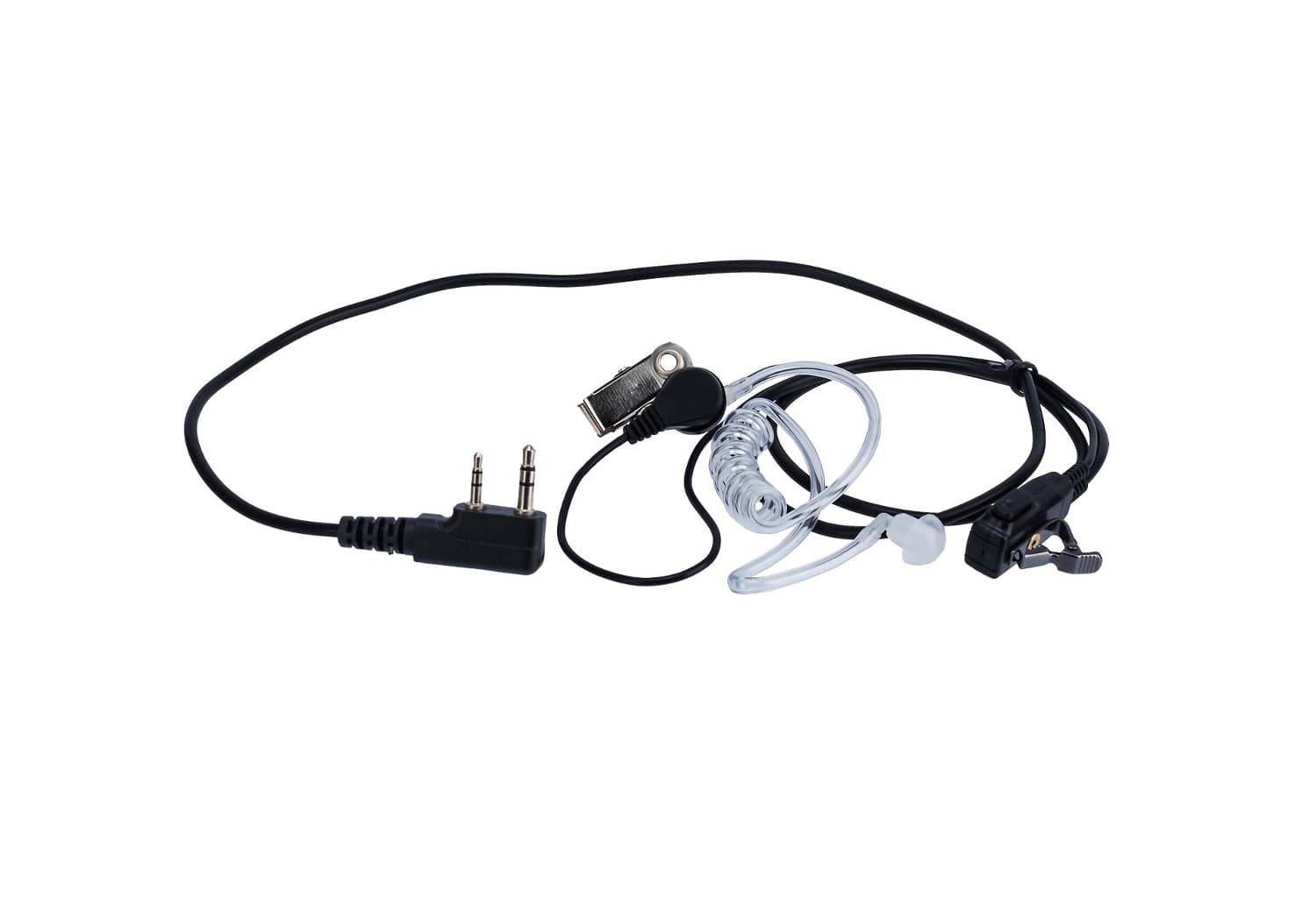 RADIORA MIC-KEN1 mikrofonosłuchawka z fonowodem 2-pin Kenwood np. Baofeng UV-5R, UV-82, BF-888-S, TYT TH-UV88, Wouxun itp.