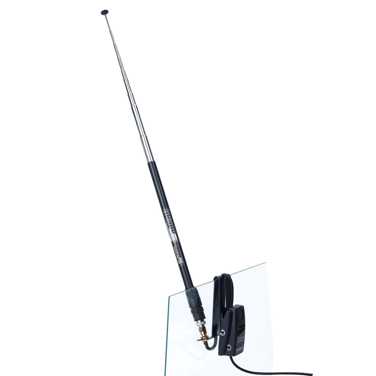 Nagoya RB-CLP Clip SMA uchwyt na szybę do auta - złącze SMA - do anten przenośnych VHF, UHF, szerokopasmowych itp.