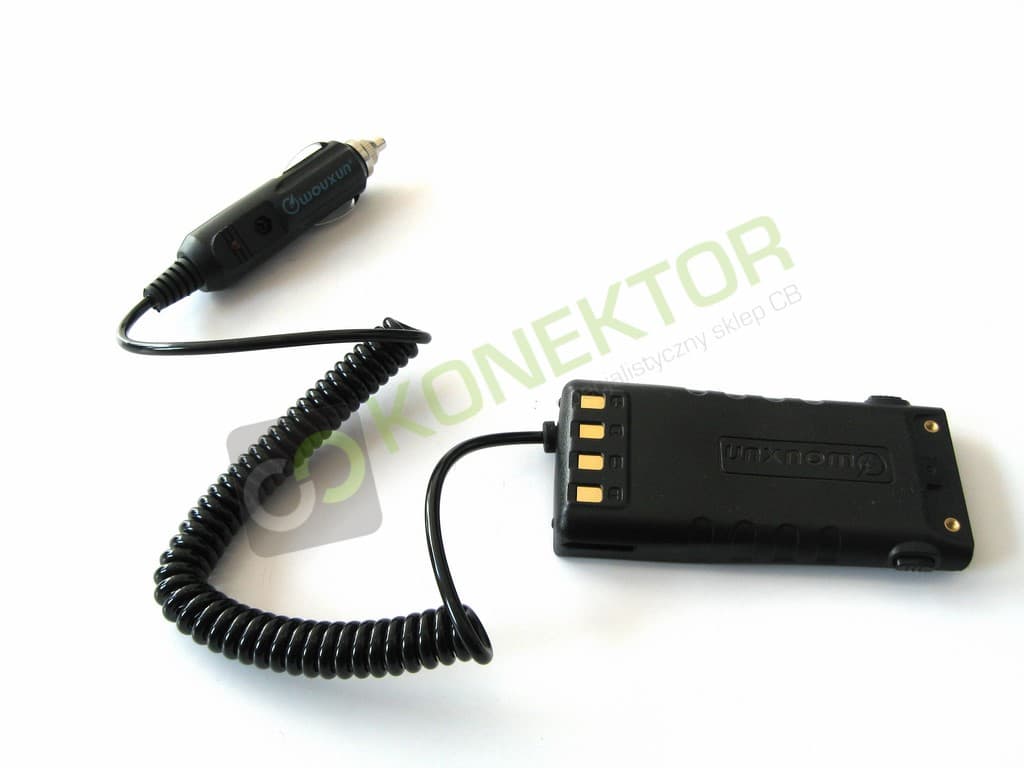 Adapter samochodowy 12/24V do Wouxun KG-D901 (eliminator baterii Wouxun KG D901)