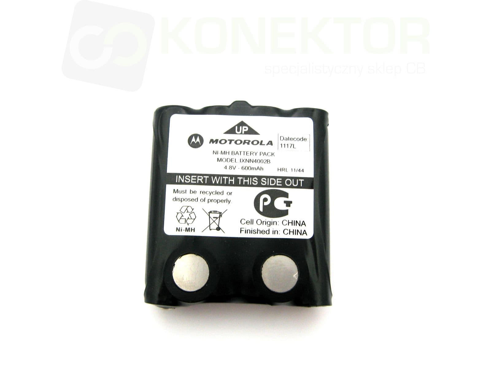Oryginalna bateria akumulator 600 mAh do Motorola T5 T6 T8 T50 T60 T80 XTR-446 - IXNN4002B