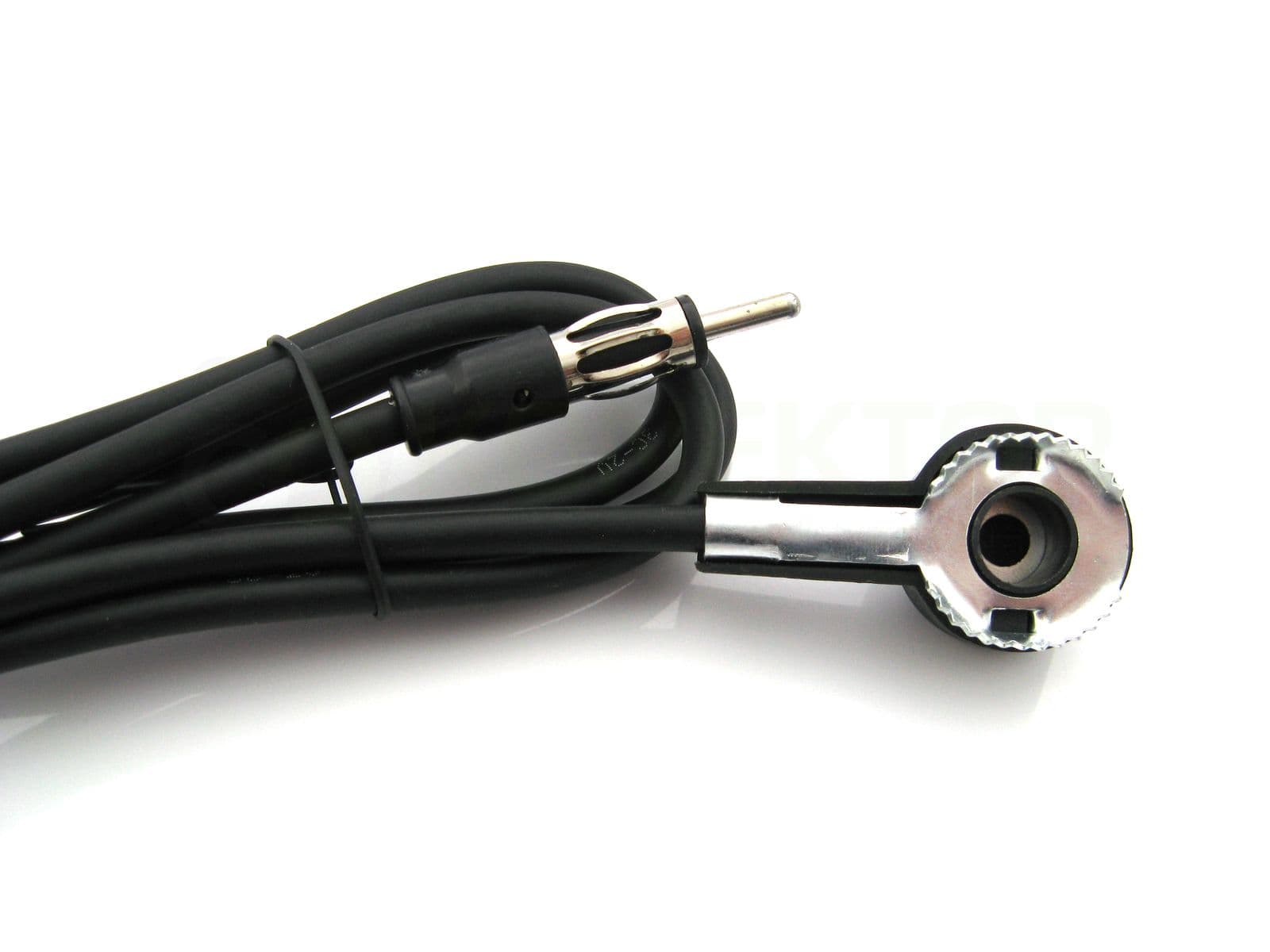 Antena samochodowa FM 88-108MHz długość 40cm, regulacja pochylenia, kabel, wtyk (antena do radia samochodowego)