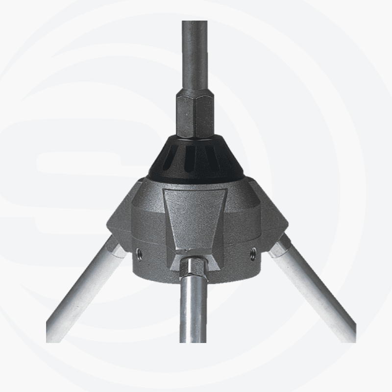 Sirio GPA 40-70 antena bazowa VHF 40-70MHz 1/4 fali długość 320cm (aluminiowa) np. pasmo leśne, pasmo 6m, 4m