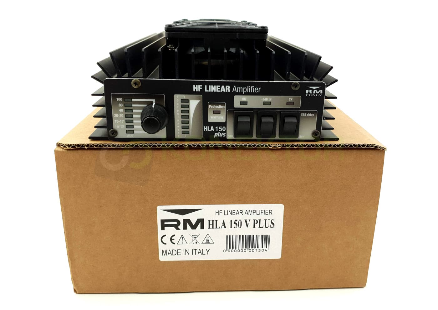 RM HLA 150V PLUS z wentylatorami - wzmacniacz mocy HF 150W AM/FM/SSB/CW/DATA, 6 filtrów dolnoprzepustowych