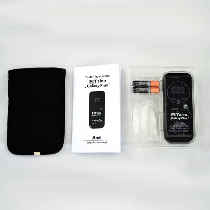 Alkomat FITalco Galaxy Plus elektrochemiczny kompaktowy tester trzeźwości, certyfikat kalibracji, BEZPŁATNE KALIBRACJE - Łódź, Zbąszyńska 2