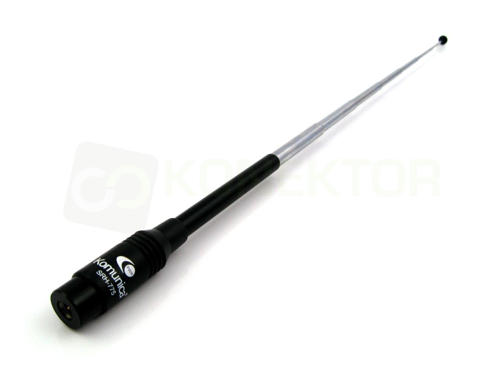 KOMUNICA PWR-SRH775 SMA-M 12-41cm Teleskopowa antena 144/430MHz np. do UV-3R, Wouxun KG-UV8D, KG-UV9D, RTL-SDR, SDRPlay