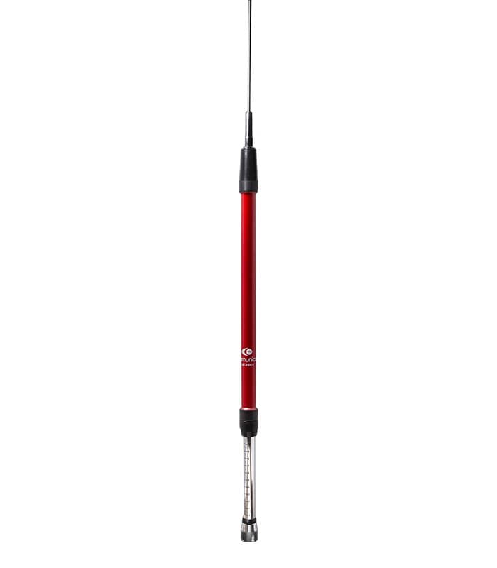 KOMUNICA HF-PRO-1 RED Antena KF wielopasmowa do auta, na balkon 7-430MHz długość 50-177cm złącze PL