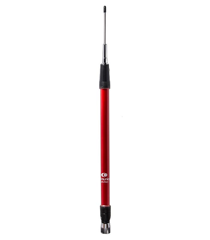 KOMUNICA HF-PRO-1 RED Antena KF wielopasmowa do auta, na balkon 7-430MHz długość 50-177cm złącze PL