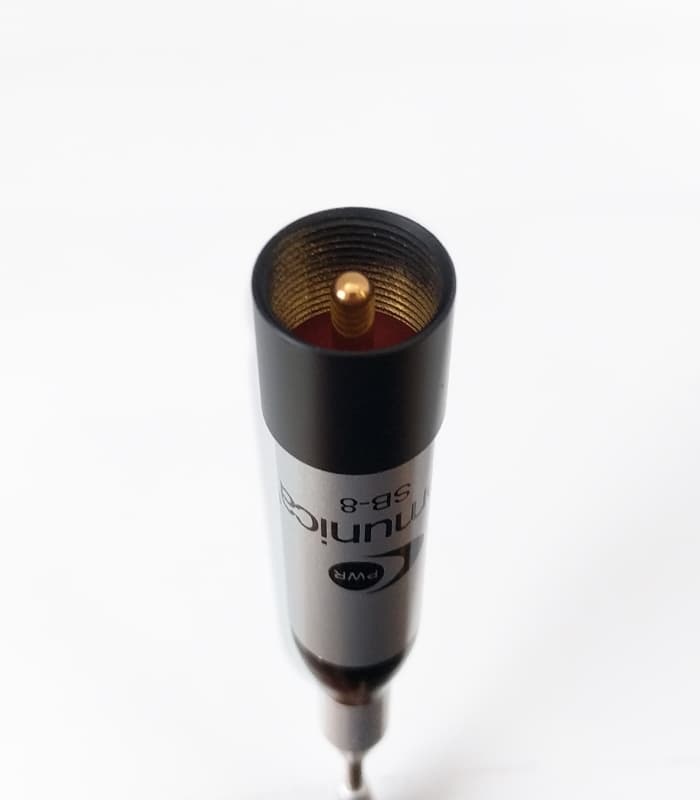 KOMUNICA PWR-SB-8 Miniaturowa antena 144/430MHz długość 22cm typ PL VHF/UHF