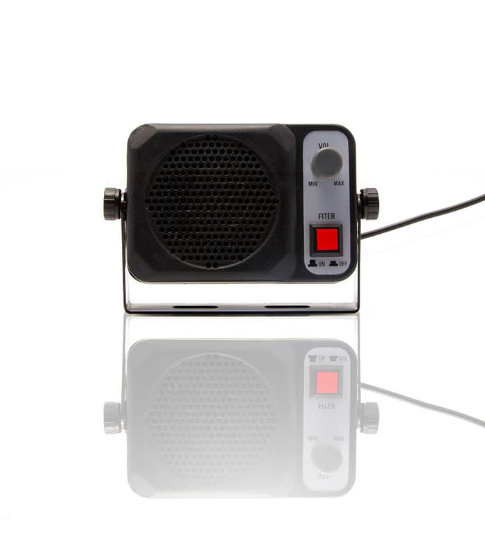 KOMUNICA SPK-22-V mały głośnik z filtrem szumów oraz regulacją głośności - do CB radia (następca LS-100)