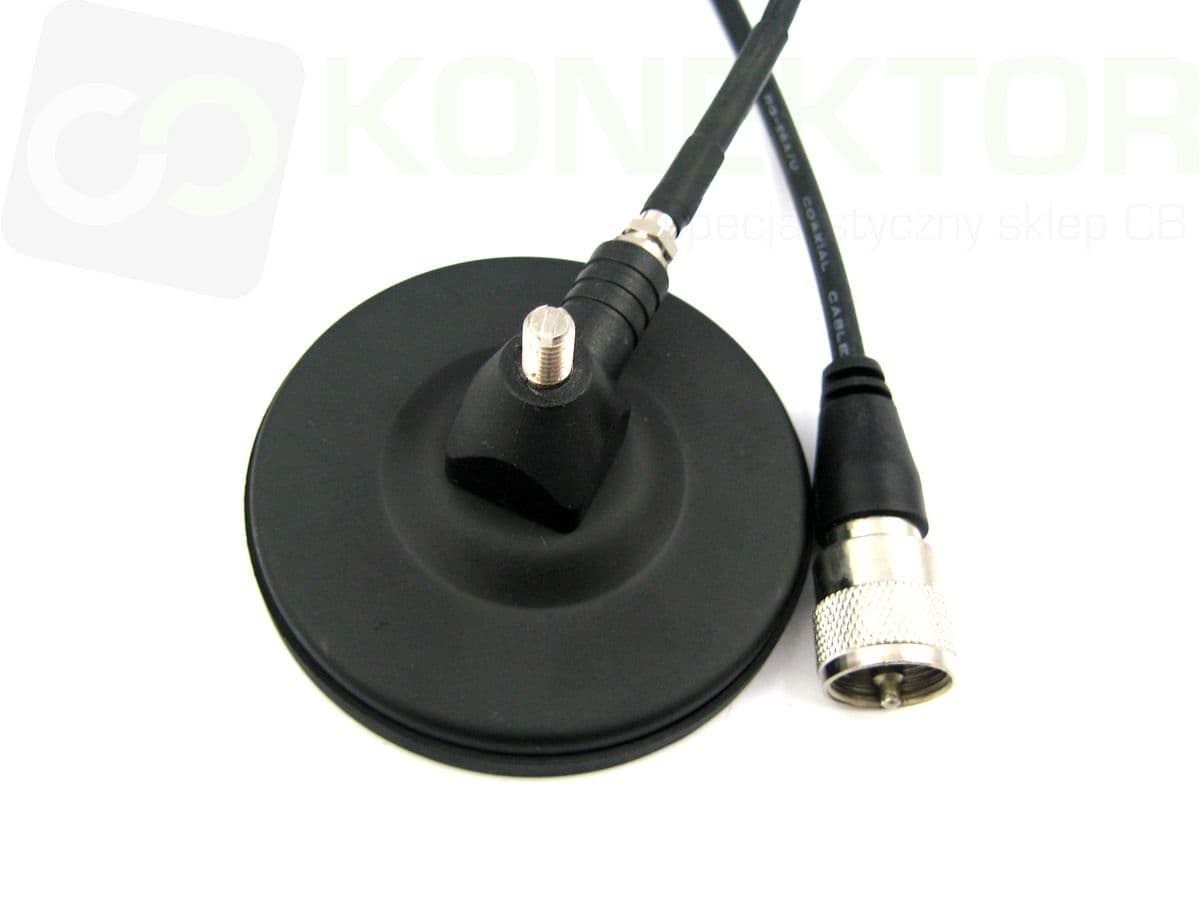 Sonar Delta 145 dyskretna antena VHF 145-175MHz długość 50cm, mocna podstawa magnetyczna z kablem 5m (np. policja, straż pożarna, pogotowie ratunkowe, kolej, pasmo morskie)