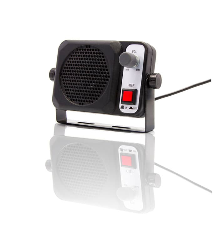 KOMUNICA SPK-22-V mały głośnik z filtrem szumów oraz regulacją głośności - do CB radia (następca LS-100)
