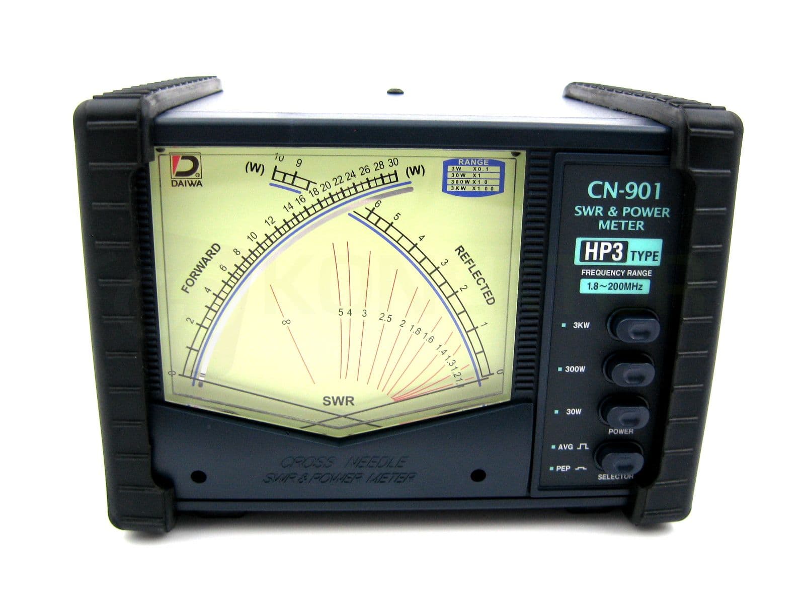 Daiwa CN-901 HP3 profesjonalny krzyżowy miernik SWR oraz mocy 1.8~200MHz / 3kW - reflektometr SUPERJAKOŚĆ następca Daiwa CN801 HP3