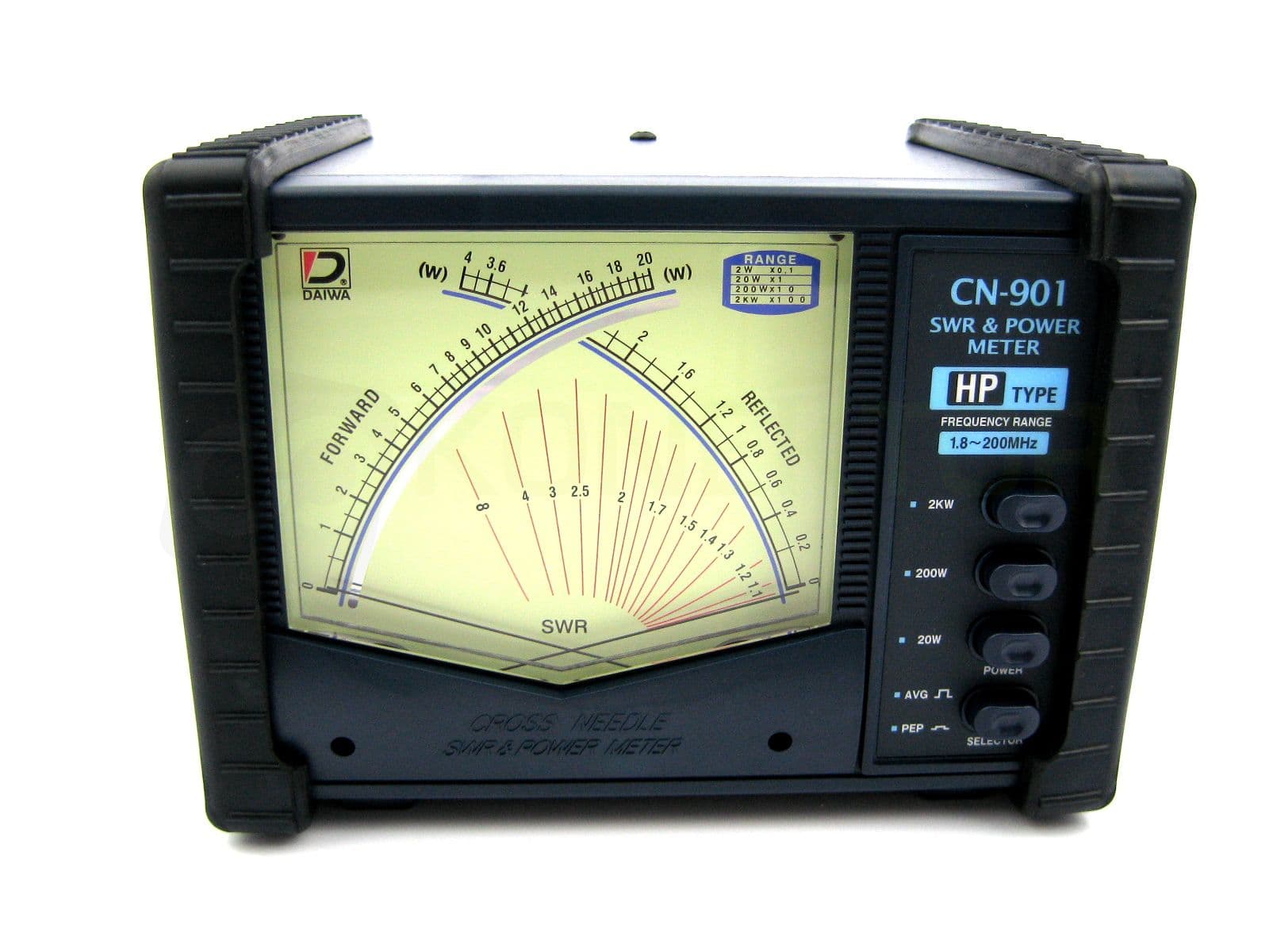 Daiwa CN-901 HP profesjonalny krzyżowy miernik SWR oraz mocy 1.8~200MHz / 2kW - reflektometr SUPERJAKOŚĆ następca Daiwa CN801