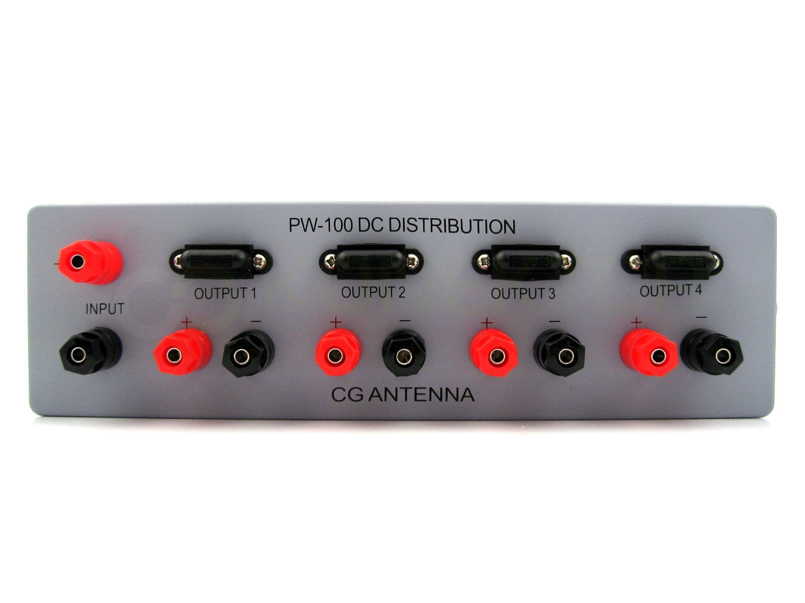 CG ANTENNA PW-100 wysokoprądowa listwa zasilająca DC 4 wyjścia np. do łączenia równoległego zasilaczy