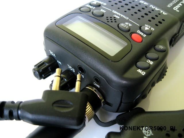 Mikrofonogłośnik Midland MA-26-L do Alan 42, Intek H-520, Albrecht AE 2990, PMR Midland G5, G6, G7, G9 i wielu innych