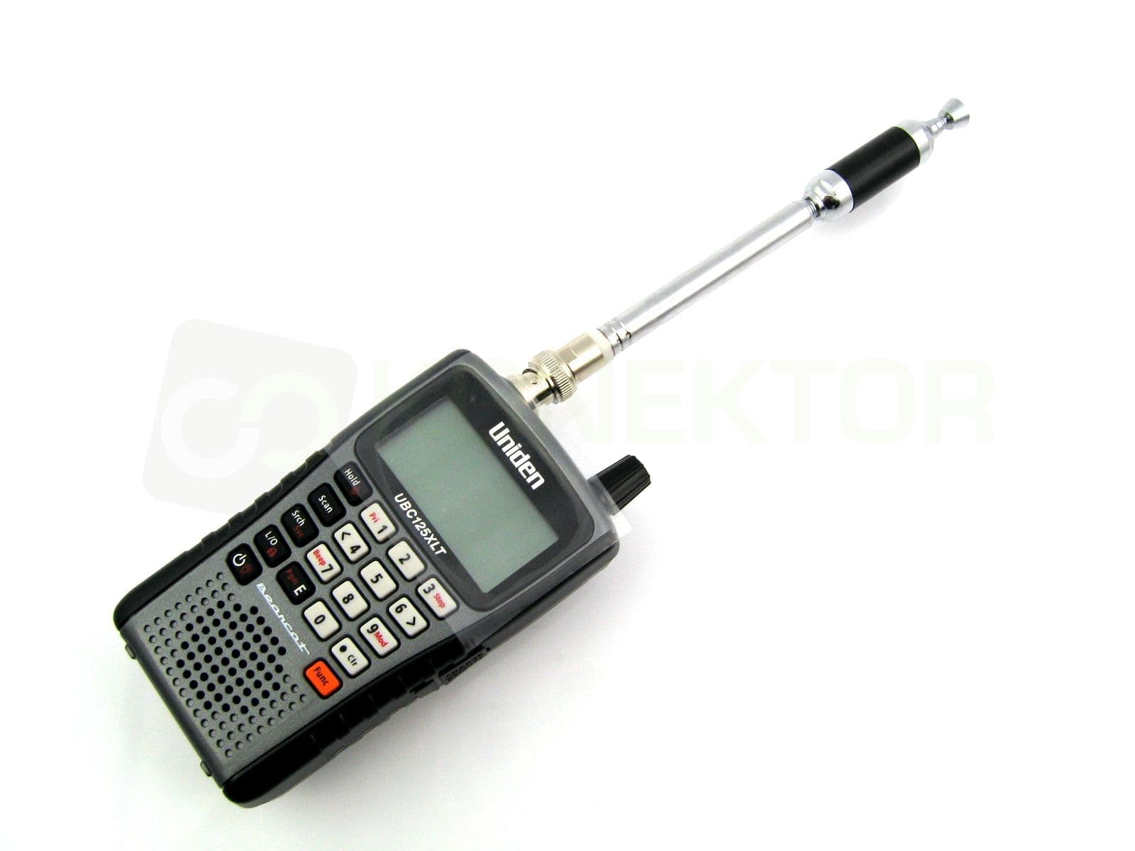 Albrecht Handscan BNC 66cm Antena do skanera szerokopasmowa 25-1300MHz TELESKOPOWA (np. UNIDEN), także RX/TX 130-535MHz