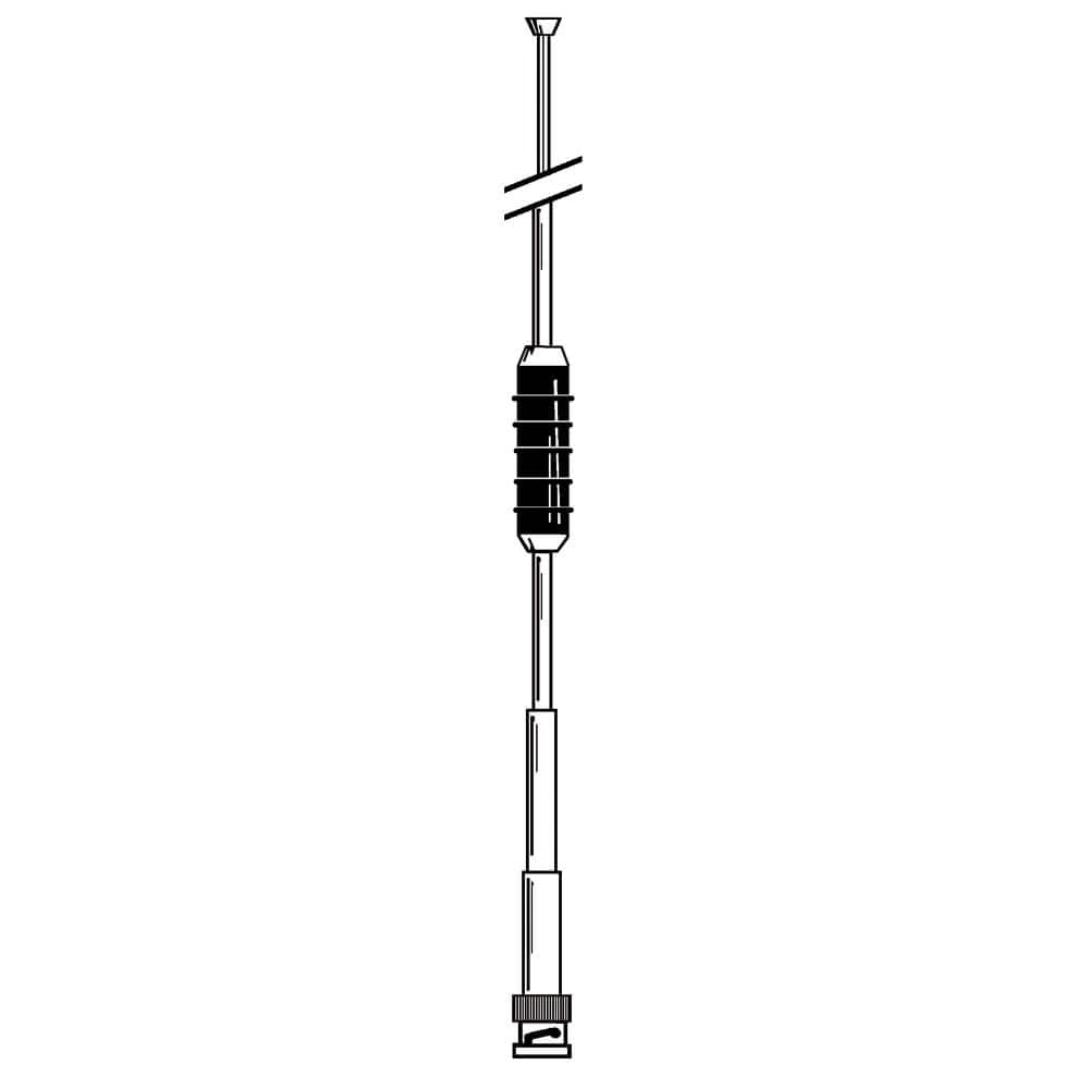 Albrecht Handscan BNC 66cm Antena do skanera szerokopasmowa 25-1300MHz TELESKOPOWA (np. UNIDEN), także RX/TX 130-535MHz