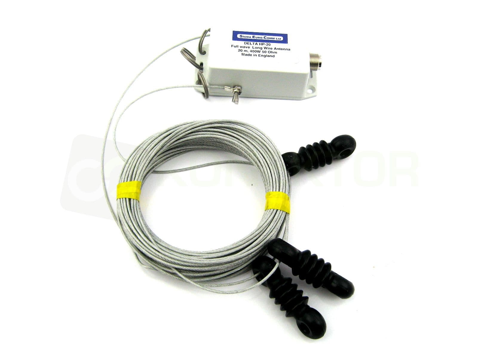 Sigma Delta 20 HP antena pełnowymiarowa na pasma 14/28MHz (20m/10m) - konstrukcja DELTA LOOP - długość ok. 20m