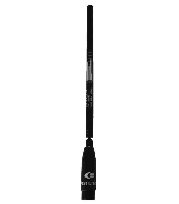 KOMUNICA PWR-SRH-789 złącze SMA dł. 20-80cm Antena szerokopasmowa do skanerów TELESKOPOWA np. Icom, Yaesu, Uniden