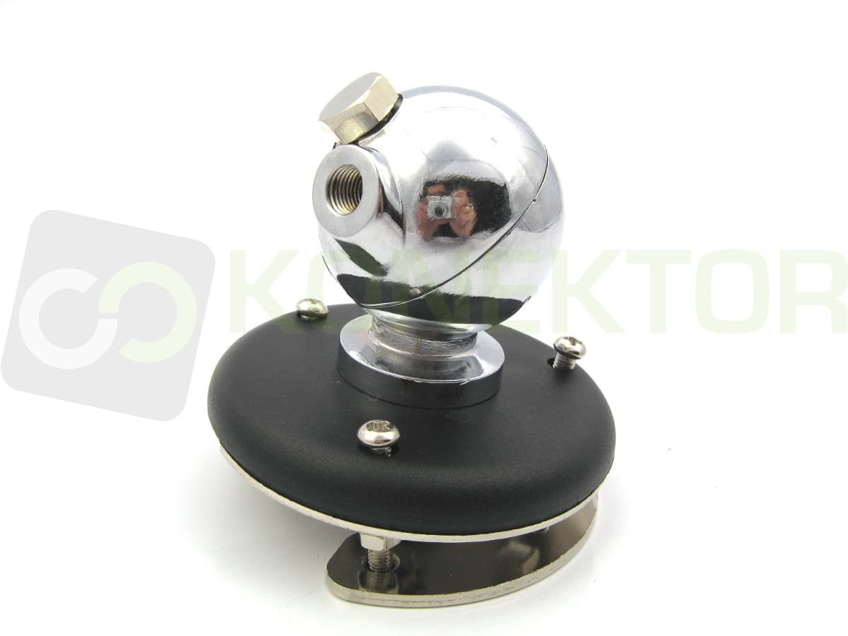 Głowica 3/8 obrotowa 360 stopni AUBALL - montaż na 3 śruby (główka 3/8 montaż ball mount)