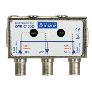 Zwrotnica pasmowa VHF/UHF TELKOM TELMOR ZWR-210DC