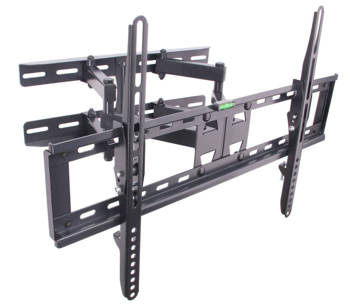 UCHWYT HEAVY DUTY TV 30"-70" OPTICUM SOLID BLACK, nachylenie do -15st. kąt obrotu do 120st. VESA 600x400 maks. LCD/LED/PLAZMA