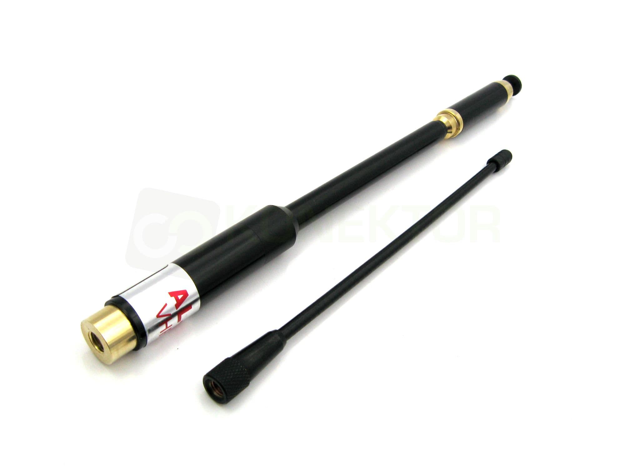 Radiora AL-800 SMA-M długość 85/22cm 2-częściowa antena VHF/UHF do duobanderów, skanerów, SDR np. Wouxun KG-UV9D, KG-UV8D, Baofeng UV-3R, Icom IC-R6, Yaesu itp.
