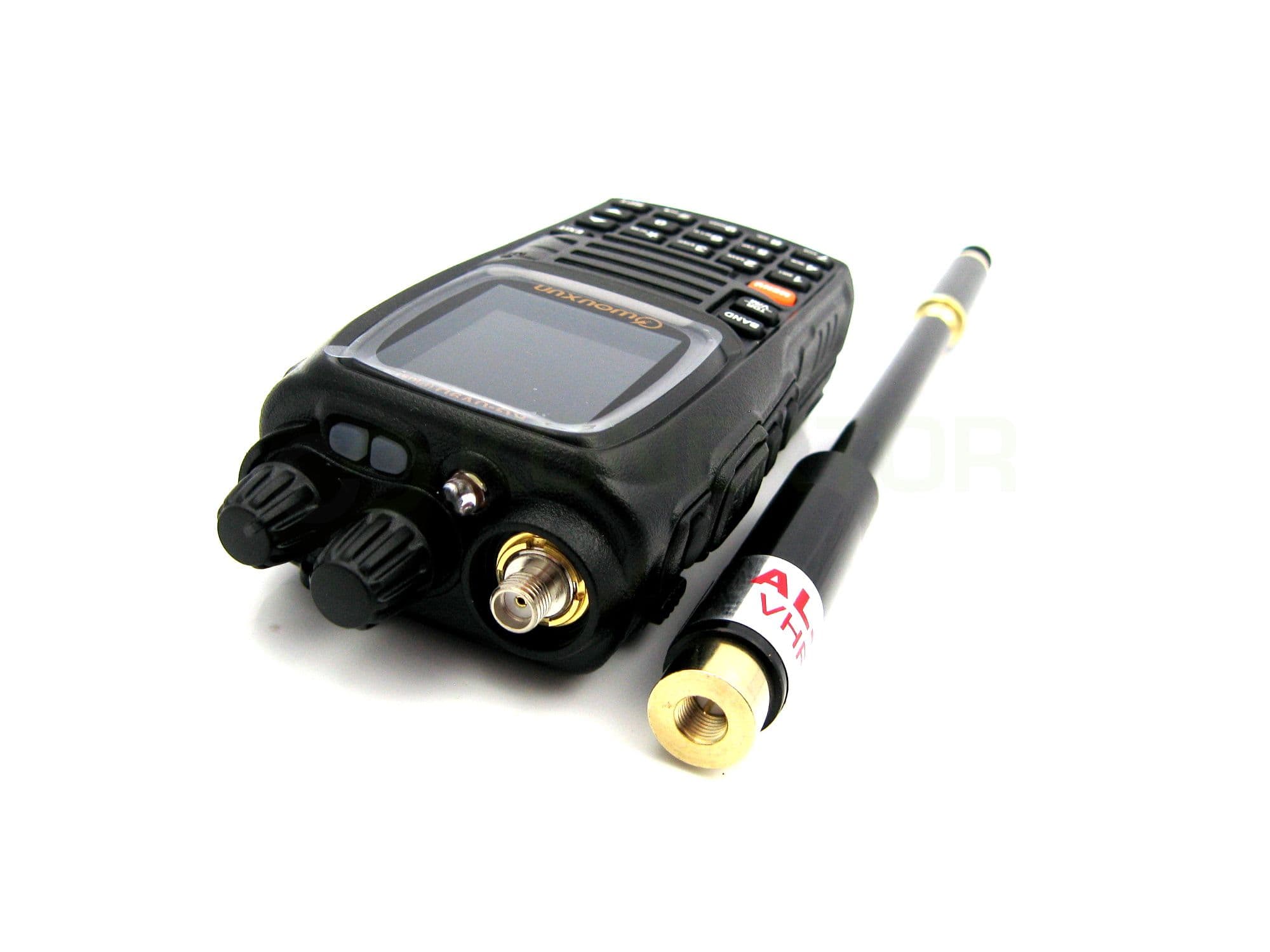 Radiora AL-800 SMA-M długość 85/22cm 2-częściowa antena VHF/UHF do duobanderów, skanerów, SDR np. Wouxun KG-UV9D, KG-UV8D, Baofeng UV-3R, Icom IC-R6, Yaesu itp.