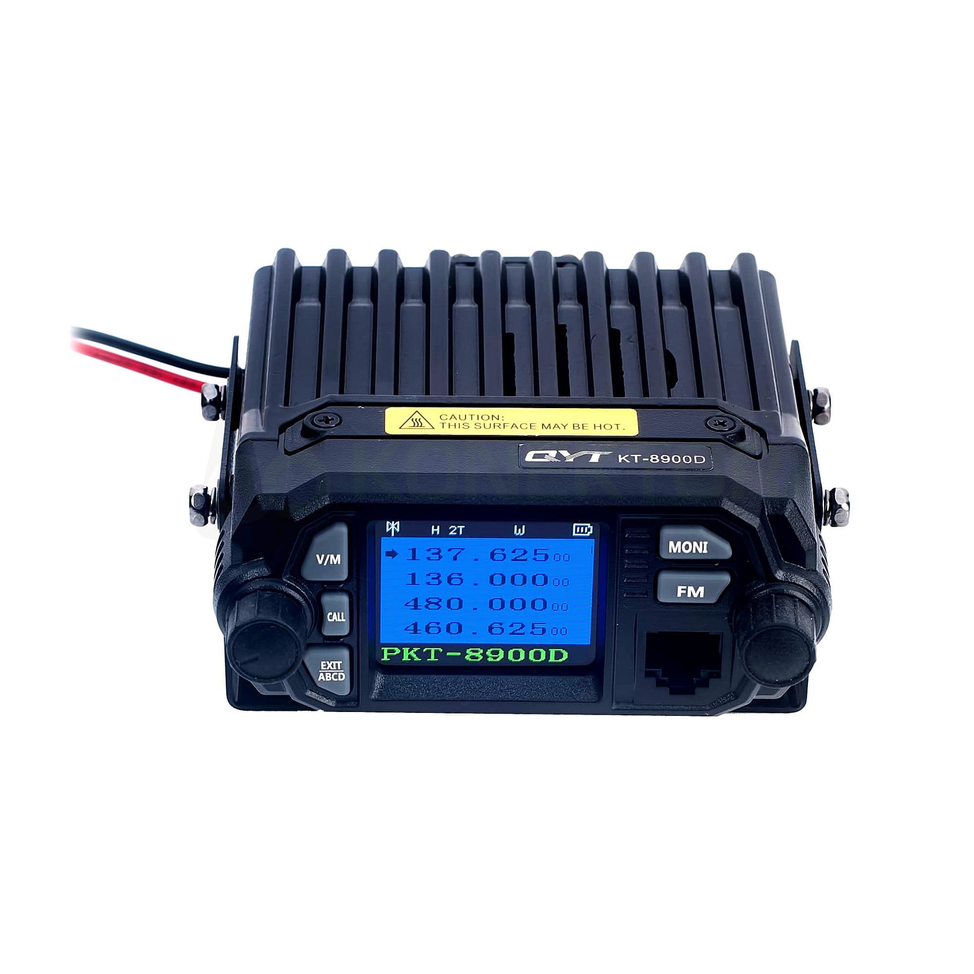 QYT KT-8900D EXPORT z QUAD WATCH 136-174/400-480MHz miniaturowy duobander przewoźny radiotelefon VHF/UHF - moc 25W
