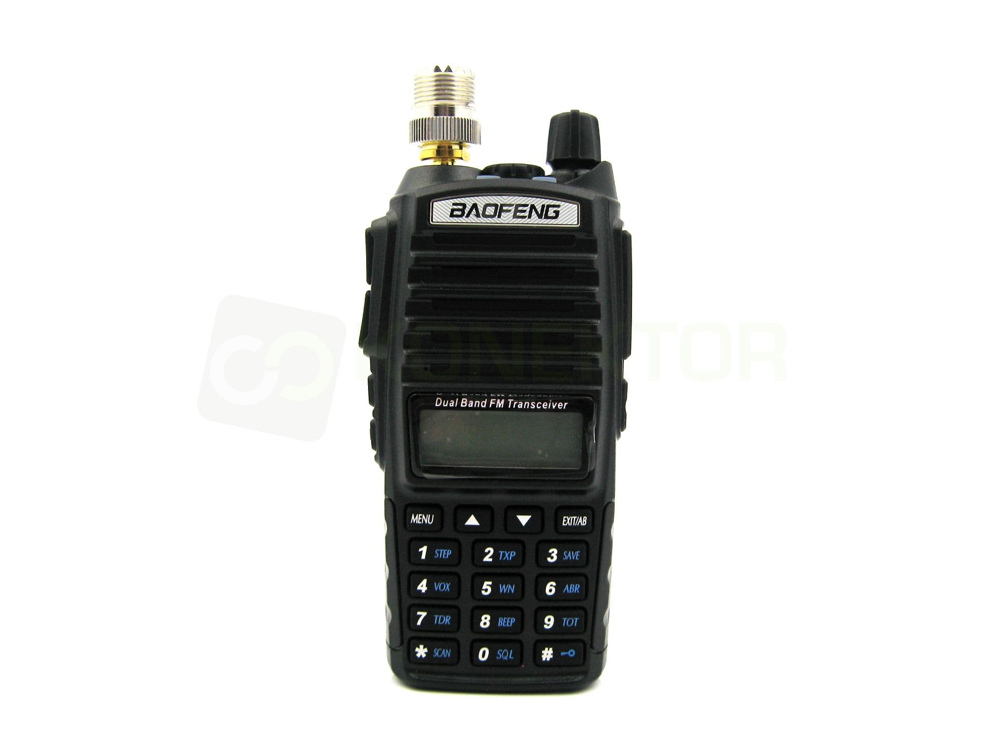 Adapter przejściówka SMA-F (żeńskie) / UC-1 do Baofeng UV-5R, UV-82 - RADIORA PTFE/Gold
