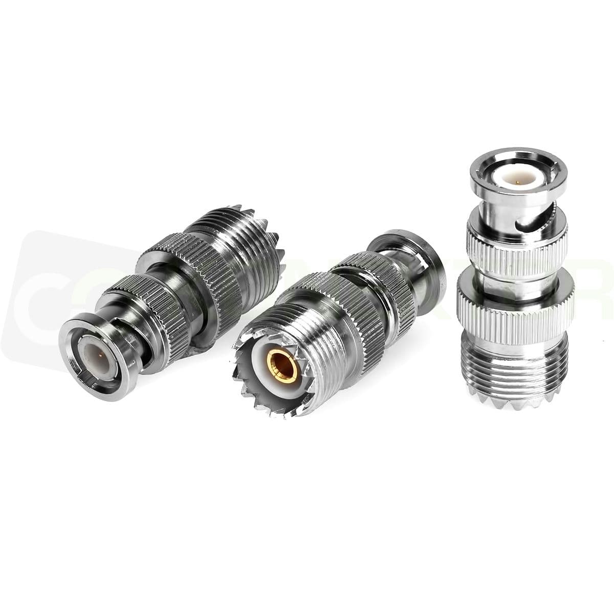 Przejściówka adapter UC-1/BNC BNC/UC-1 RADIORA PTFE/Gold