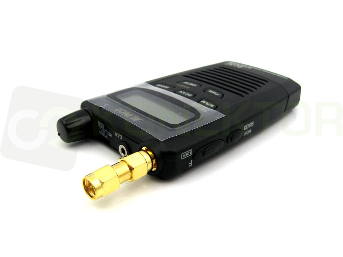 Beczka SMA-M/SMA-M RADIORA PTFE/GOLD adapter przejściówka bardzo dobra jakość (np. do przedłużania przewodu)