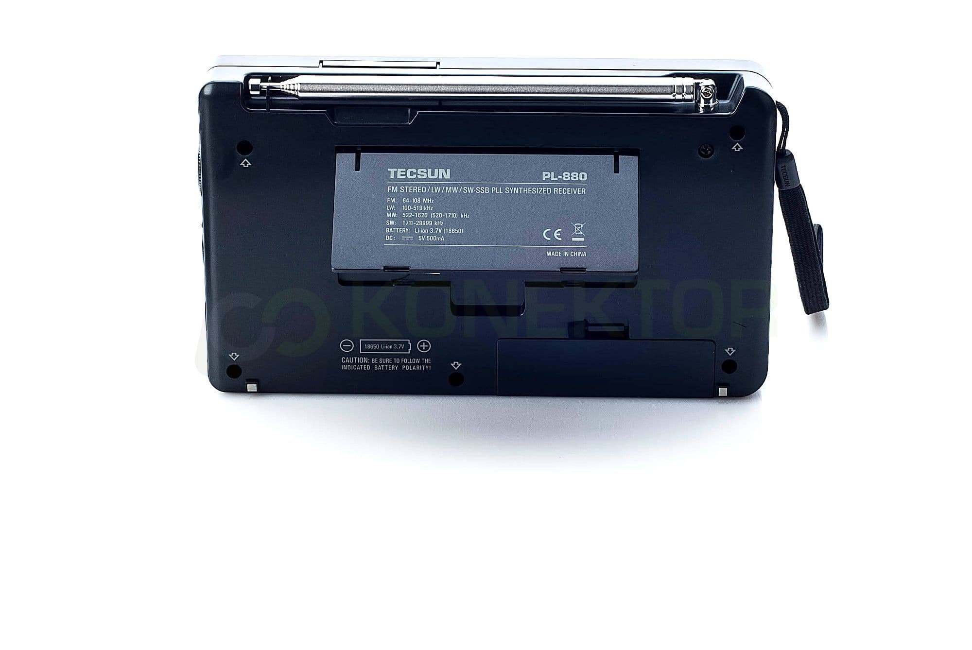 TECSUN PL-880 zaawansowany odbiornik globalny z SSB, DSP # ŚWIETNY DŹWIĘK # FM Stereo/MW/LW/SW, odsłuch CB/KF