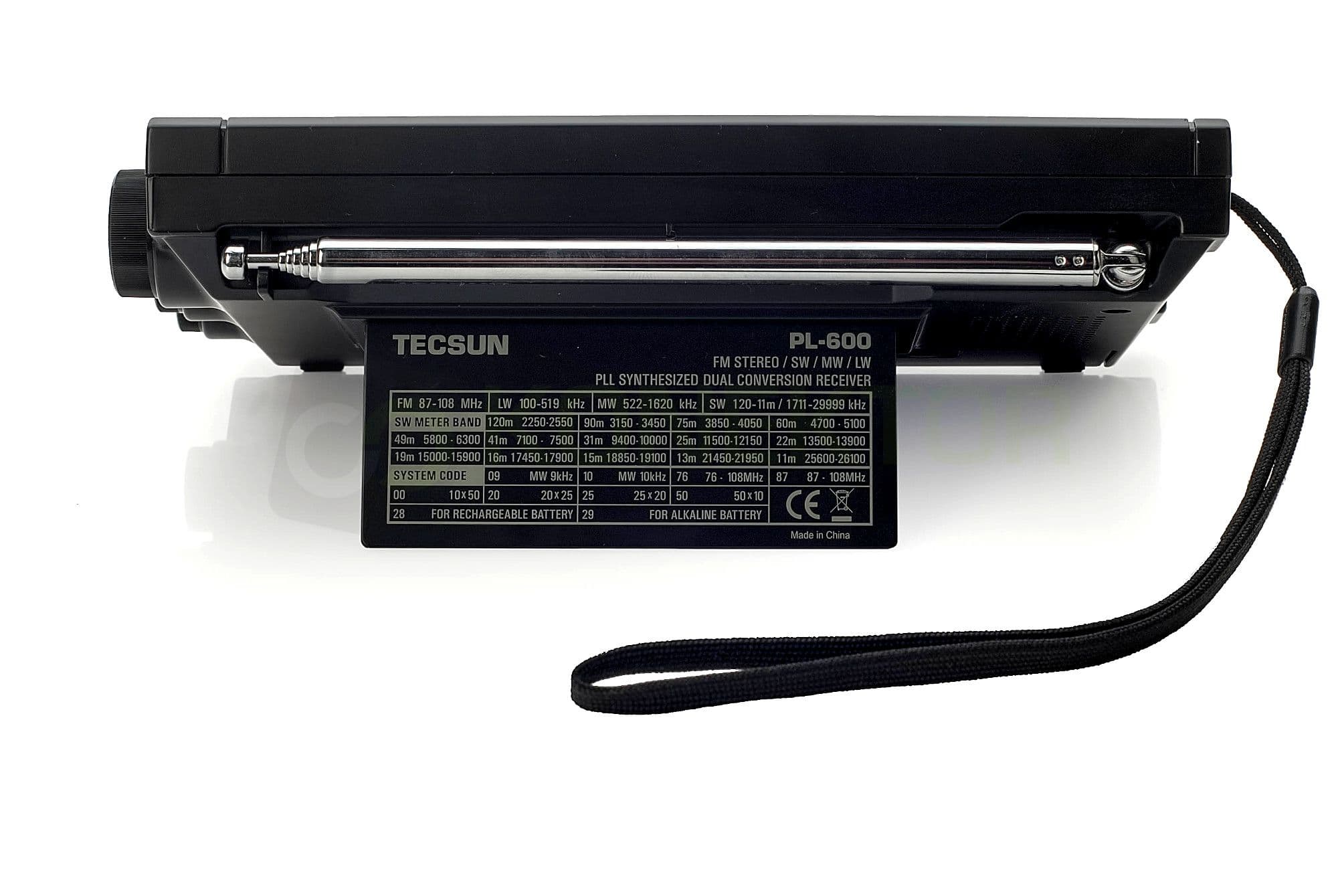 PRZECENA!! TECSUN PL-600 odbiornik globalny z SSB, podwójna przemiana - FM Stereo/MW/LW/SW, odsłuch CB/KF