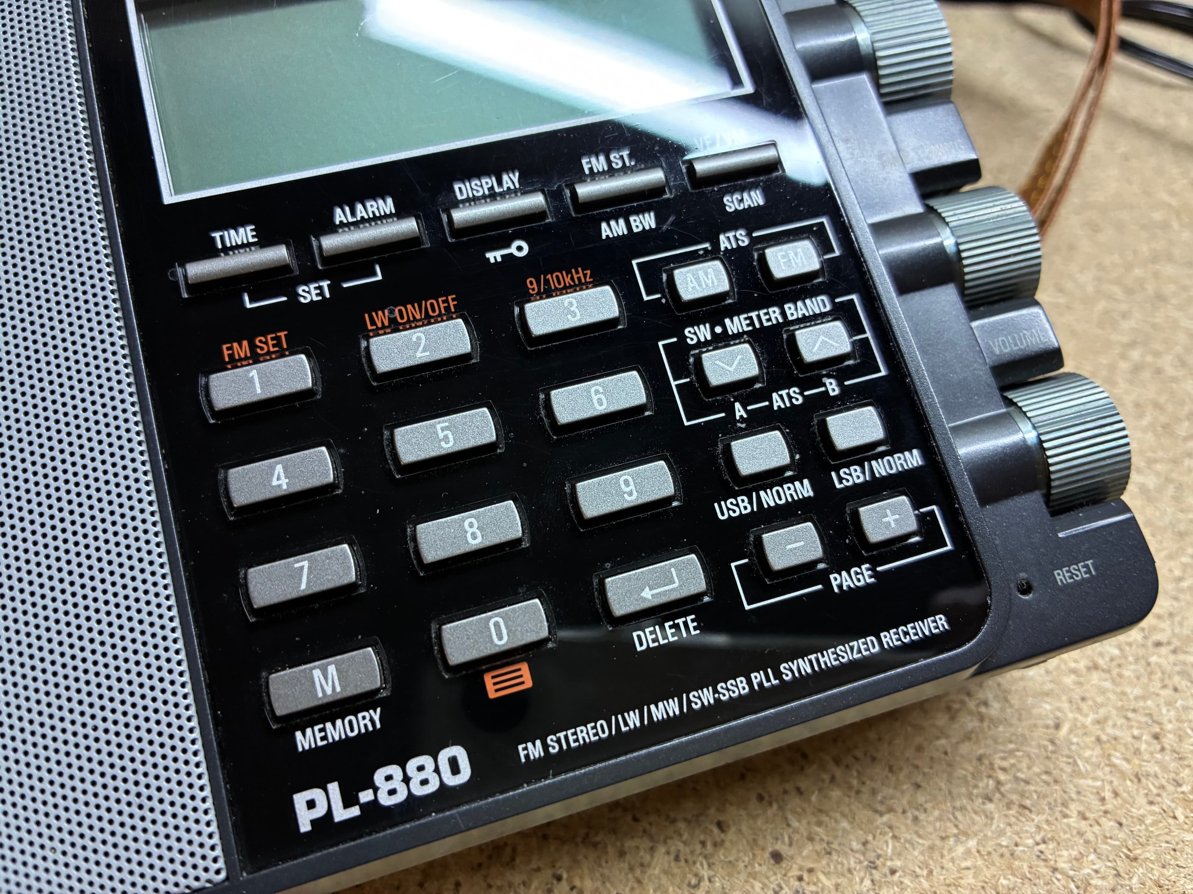 PRZECENA!! TECSUN PL-880 zaawansowany odbiornik globalny z SSB, DSP # ŚWIETNY DŹWIĘK # FM Stereo/MW/LW/SW, odsłuch CB/KF