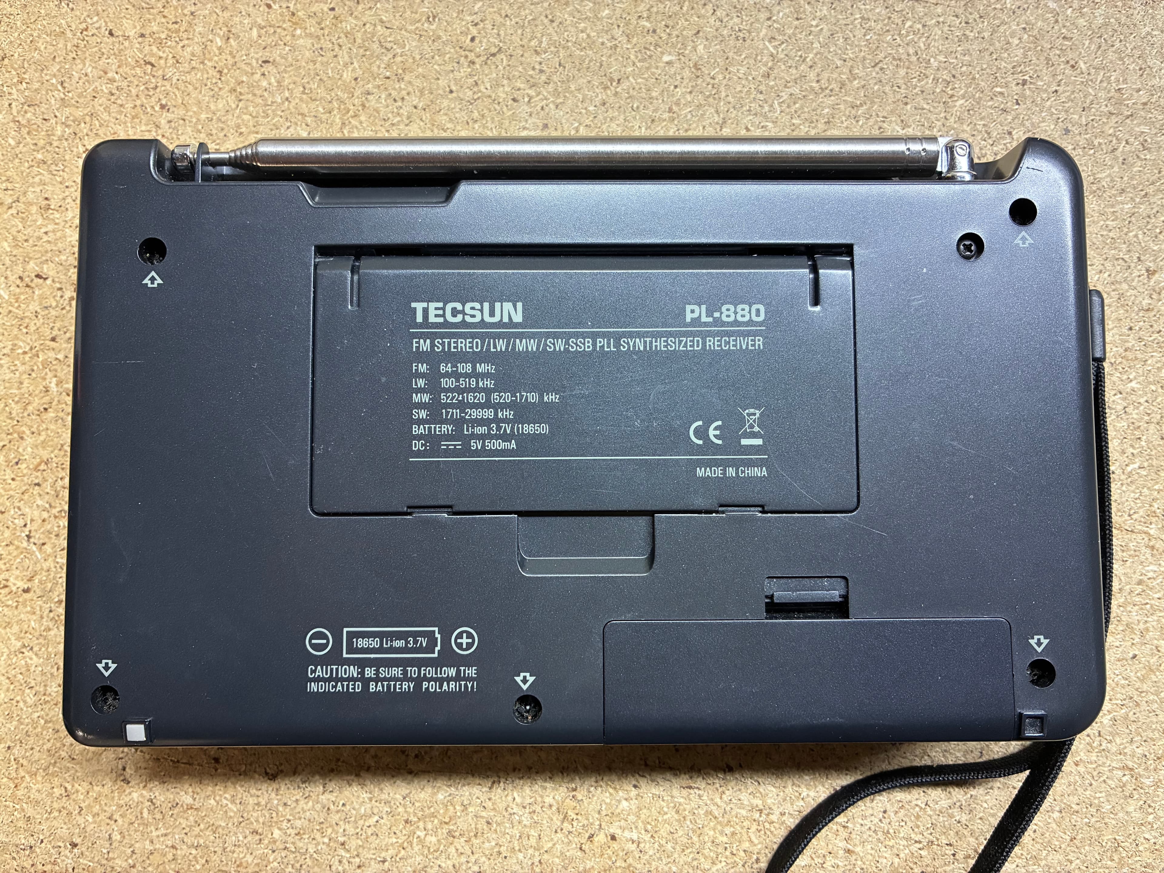 PRZECENA!! TECSUN PL-880 zaawansowany odbiornik globalny z SSB, DSP # ŚWIETNY DŹWIĘK # FM Stereo/MW/LW/SW, odsłuch CB/KF