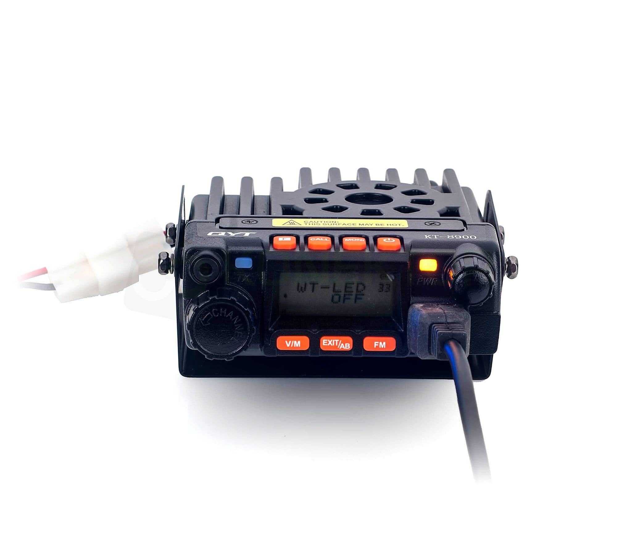QYT KT-8900 EXPORT (z wentylatorem) 136-174/400-480MHz miniaturowy duobander przewoźny radiotelefon VHF/UHF - moc 25W