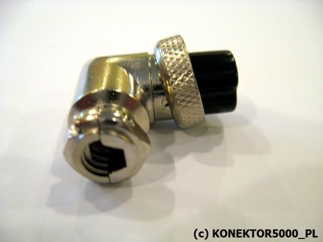 Wtyk kątowy mikrofonowy 4-PIN