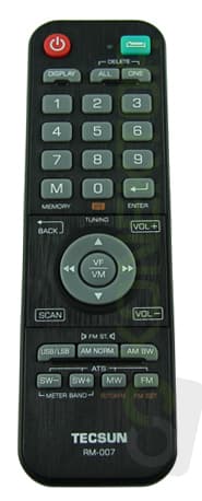 TECSUN S-8800 zaawansowany odbiornik globalny z pilotem, SSB, DSP # ŚWIETNY DŹWIĘK # FM Stereo/MW/LW/SW, odsłuch CB/KF