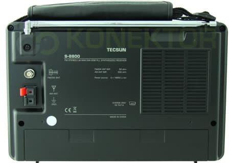 TECSUN S-8800 zaawansowany odbiornik globalny z pilotem, SSB, DSP # ŚWIETNY DŹWIĘK # FM Stereo/MW/LW/SW, odsłuch CB/KF