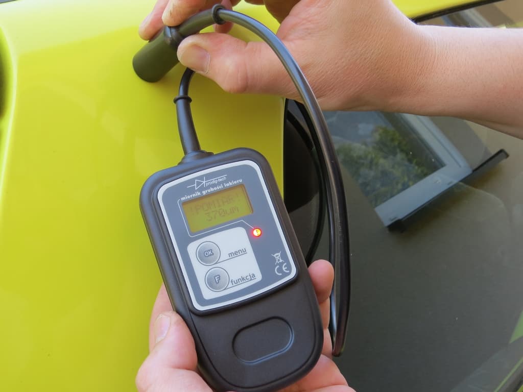Prodig Tech GL-1S+ miernik grubości lakieru + asystent pomiaru + sonda na przewodzie - Łódź, Zbąszyńska 2 # grubościomierz lakieru #