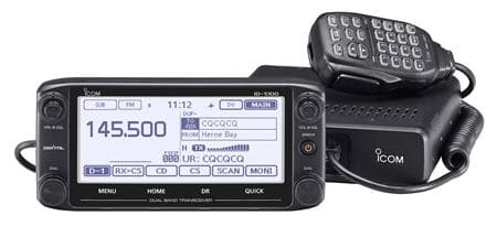 Icom ID-5100E D-STAR radiotelefon VHF/UHF + AIRBAND moc 50W MADE IN JAPAN