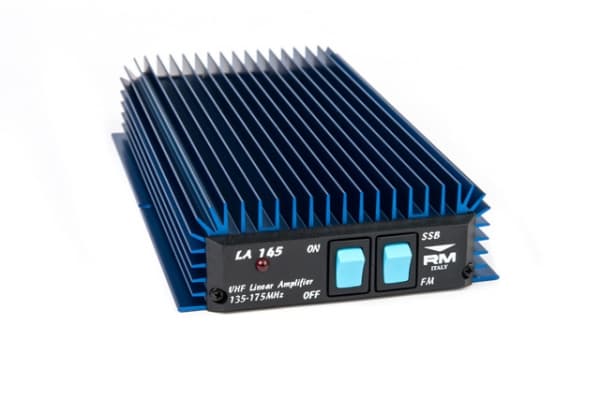 RM LA 145 wzmacniacz mocy VHF szerokopasmowy 135-175MHz 85W Made in Italy (następca RM KL 145 KL 144)