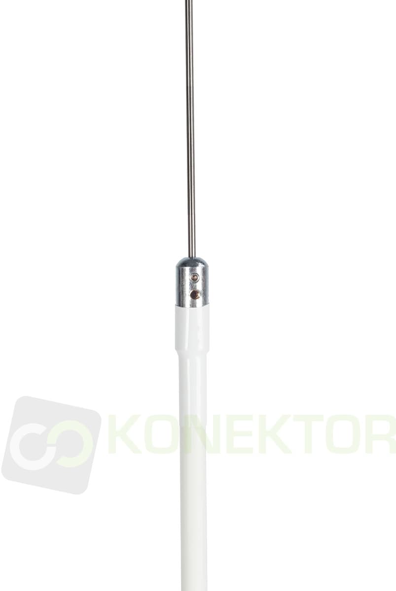 RADIORA FIBERGLASS 1/2 superwytrzymała antena bazowa CB + 10m 1/2 fali z włókna szklanego