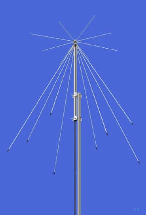 ICOM AH-8000 Antena szerokopasmowa do skanera 100-3335MHz DISCONE
