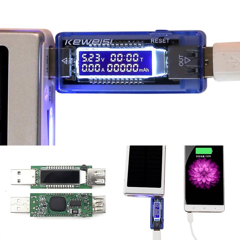 MIERNIK TESTER USB 2.0 KEWEISI KWS-V20 USB 2.0 4-20V - do sprawdzania ładowarek, powerbanków, gniazd USB itp. Łódź, Zbąszyńska 2