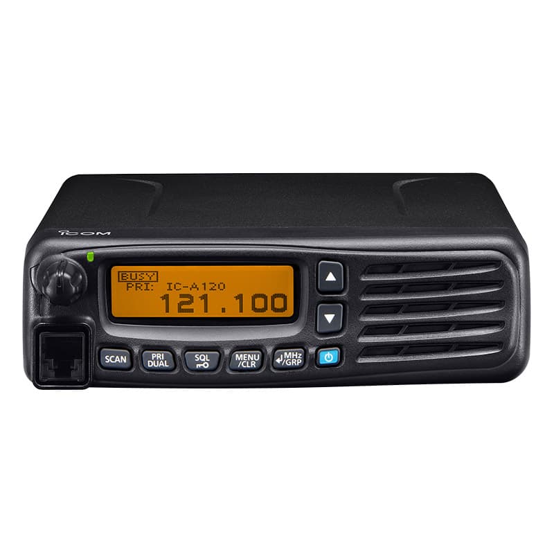 Icom IC-A120 EURO radiotelefon lotniczy 36W - radiostacja z normą IP-54 - Made in Japan
