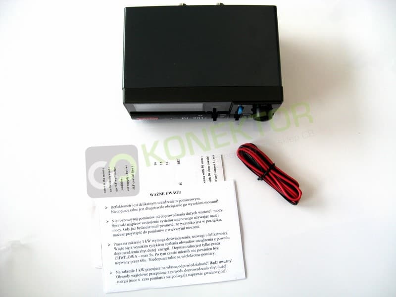 KOMUNICA SX-201 PROFESJONALNY REFLEKTOMETR HF/VHF 1.8-160 MHz - pomiar SWR/PWR 1000W (IN-201)