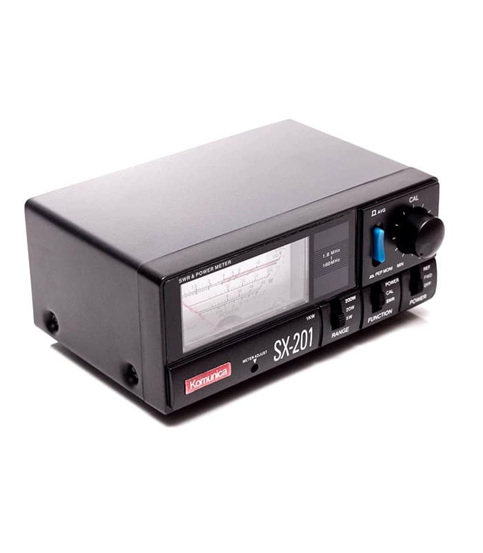 KOMUNICA SX-201 PROFESJONALNY REFLEKTOMETR HF/VHF 1.8-160 MHz - pomiar SWR/PWR 1000W (IN-201)