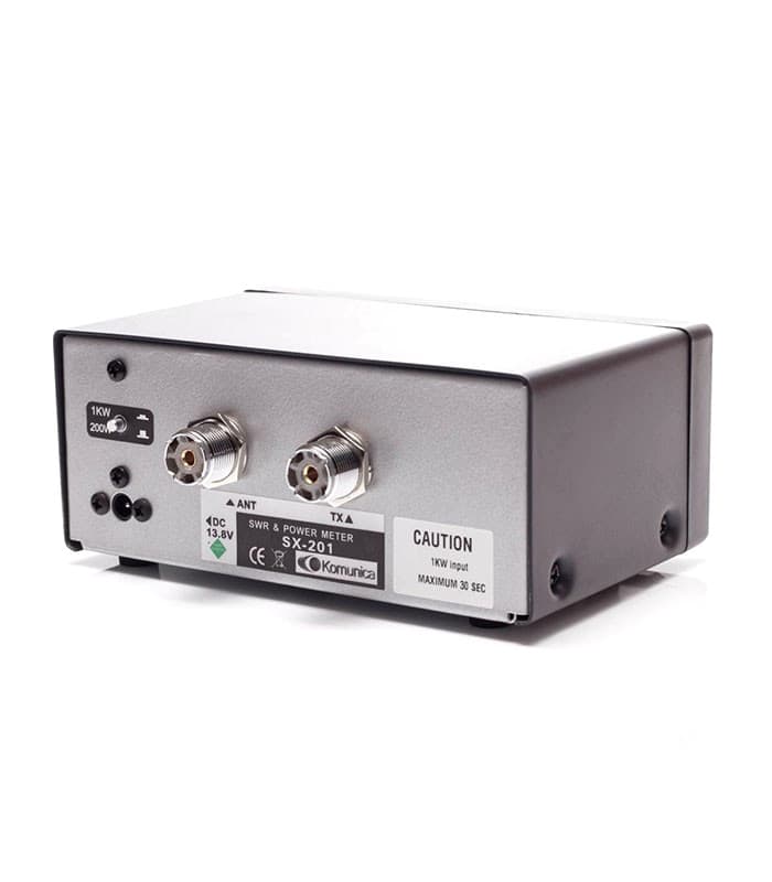 KOMUNICA SX-201 PROFESJONALNY REFLEKTOMETR HF/VHF 1.8-160 MHz - pomiar SWR/PWR 1000W (IN-201)
